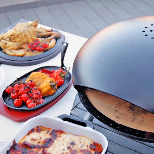 Clementi Crosti Portable Electric Pizza Oven + Peel & Heat Gun