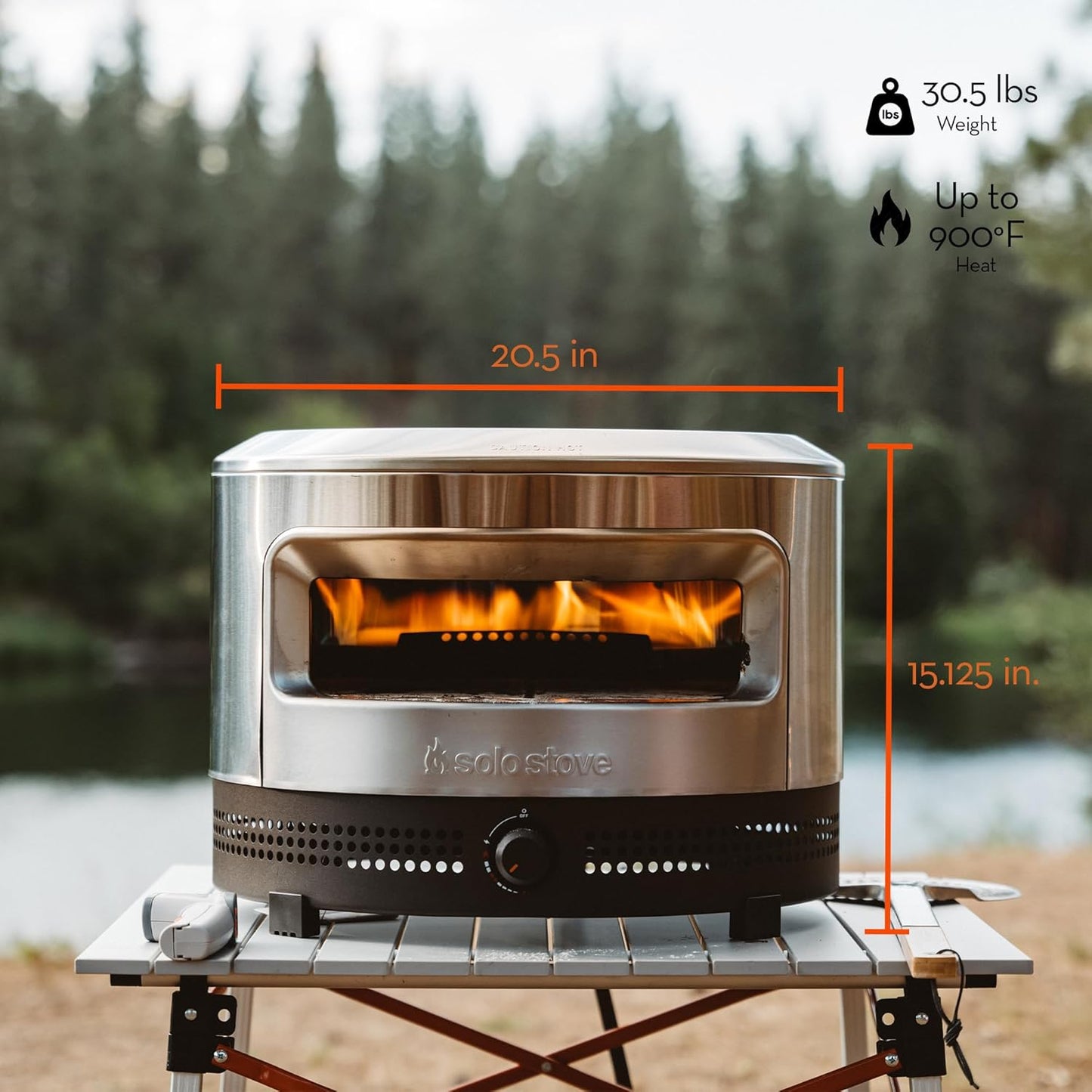 Pi Prime Gas Powered Ultimate Pizza Oven