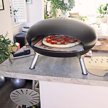 Clementi Crosti Portable Electric Pizza Oven + Peel & Heat Gun