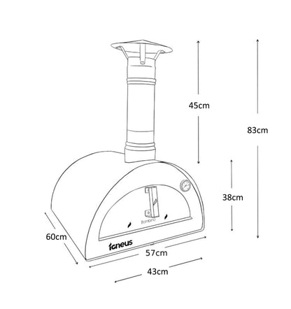 Igneus Bambino Wood Fired Pizza Oven